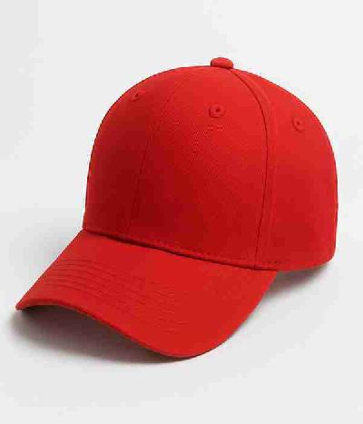 Customisable Cap – Red (Premium Quality)